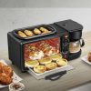 2788 3 in 1 breakfast maker portable toaster oven grill pan coffee maker 2788 3 in 1 Breakfast Maker Portable Toaster Oven, Grill Pan & Coffee Maker Full Breakfast Ready at One Go