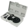 428 wood hole saw cutting set 11 pcs 19 64mm multicolour 428 Wood Hole Saw Cutting Set (11 pcs, 19-64mm, Multicolour)