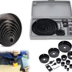 432 Hole Saw Drill Bit set (16 pcs)