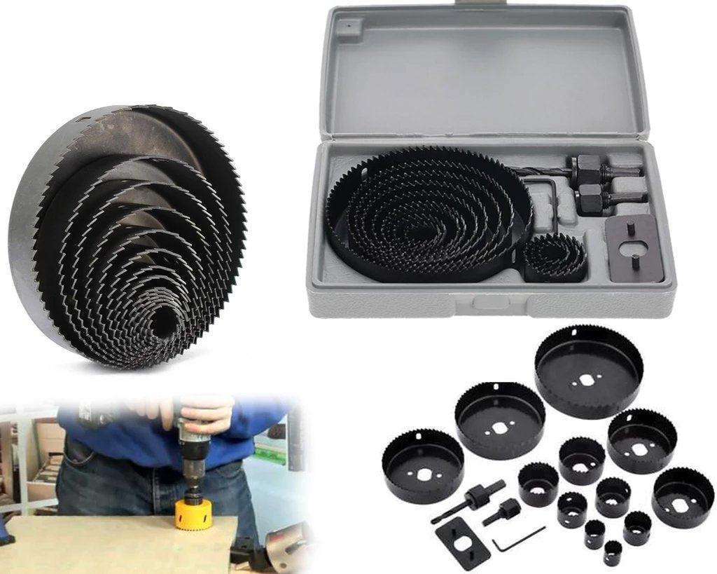 432 Hole Saw Drill Bit set (16 pcs) 3 432 Hole Saw Drill Bit set (16 pcs)
