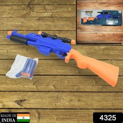 4325 Big Plastic Toy Gun for Kids - 22 Inch Gun Toy for Kids Shooting Gun with 6 fence arrows Kids Toy Return Gift Item, Shot Air Gun For Diwali...