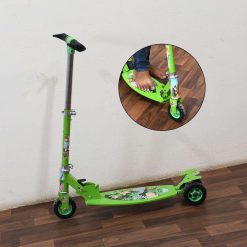 4548 Basic Kids Ride On Leg Push Scooter for Boys and Girls (4 - 8 Years Old Kids) 3 Wheel Foldable Scooter Cycle with Height Adjustment for Boys...