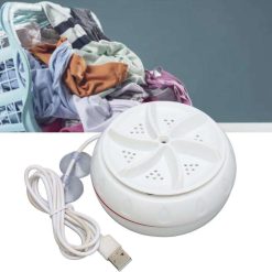 6152A Mini Washing Machine Turbine Washing Machine Door Hinge Lightweight Turbo Washer with USB Cable For Home, Camping ,College ,Rooms Use