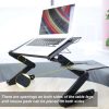 6925 modern style portable adjustable foldable laptop holder notebook desks 6925 Modern Style Portable Adjustable Foldable Laptop Holder Notebook Desks Lap PC Folding Desk Table Vented Stand 2 Built in Cooling Fans