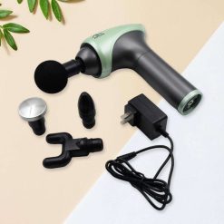 6976 Massage Gun, Includes Suitcase, Box and Stress Ball, Sport and Relax Massage Device, Small, Powerful and Quiet, Massage Gun for Pain Relief...