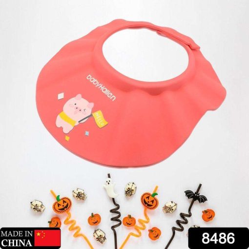 8486 Baby Shower Caps Bath cap For Toddler/Baby/Kide/Soft & Flexible Material Visor Hat Safe Shampoo Protection Shampoo cap Hat New Born Infants...