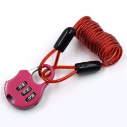 9003 3-Digit Travel Combination Lock of Zinc Alloy, Small Safe Combination Padlock Resettable Number Lock Small Colorful Code Locks for Lockers...