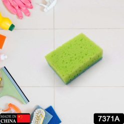 Multi-Purpose Small, Medium & Big 2 In 1 Color Scratch Scrub Sponges, Sponge, Wear Resistance, Dish Washing Tool, High Friction Resistance...