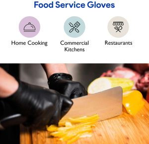 Anemoi Black Nitrile Gloves Box