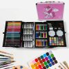 17980 professional art set drawing painting sketching coloring kids set all 17980 Professional Art Set-Drawing Painting Sketching Coloring Kids Set All in 1 Art Case Perfect for Kids with Unicorn Design Case, Shading...