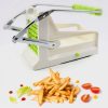 French Fry Cutter, Great with Vegetables, Potato Fries Cutter Professional Vegetable Cutter Stainless Steel Cutter Potato, Onions, Carrots,...