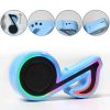 Mini Portable Music Note Shape Speaker Subwoofer Colorful Musical Note LED Lighting Sound For Creatives Gift Computer Phone Sound Equipment...